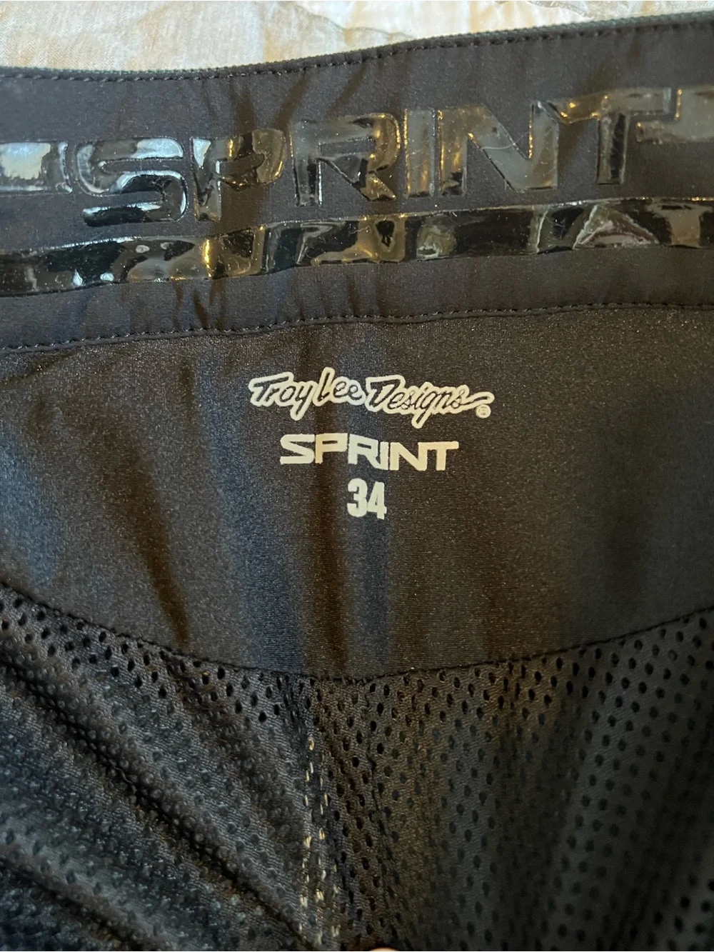 Troy Lee Designs Sprint Shorts Mens 34 Green MTB Mountain Bike Trail Cycling